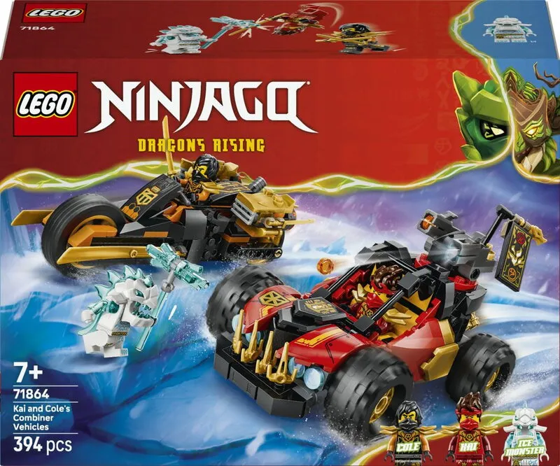Alternativ bild 0 för LEGO Ninjago 71864 Kai och Coles kombibilar