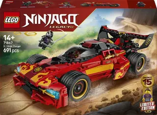 Produktfoto för LEGO Ninjago 71867 X-1 X-1 Ninjabil - 15-årsjubileum