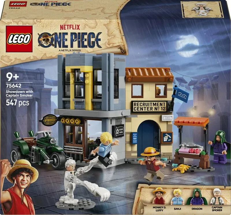 Alternativ bild 0 för LEGO ONE PIECE 75642 Strid med kapten Smoker