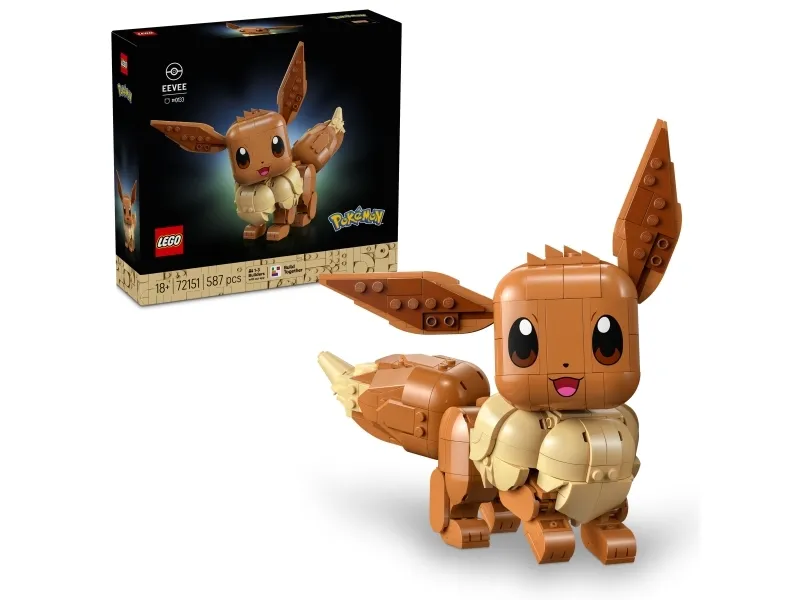 Alternativ bild 0 för LEGO Pokémon 72151 Eevee