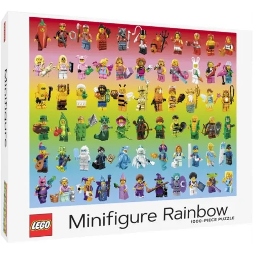 Alternativ bild 0 för LEGO Pussel 1000 bitar - Minifigurer regnbåge