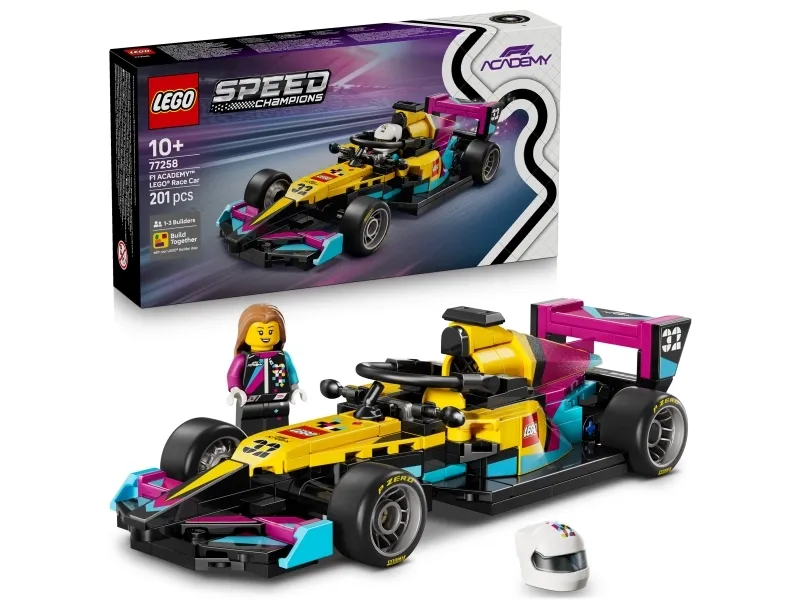 Alternativ bild 0 för LEGO Speed Champions 77258 F1 ACADEMY™ ® racerbil