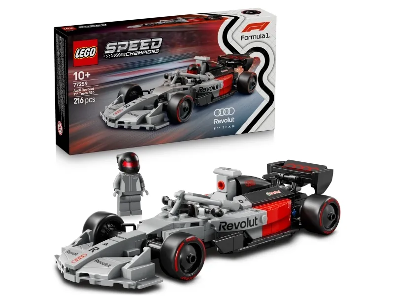 Alternativ bild 0 för LEGO Speed Champions 77259 Audi Revolut F1 Team R26 racerbil
