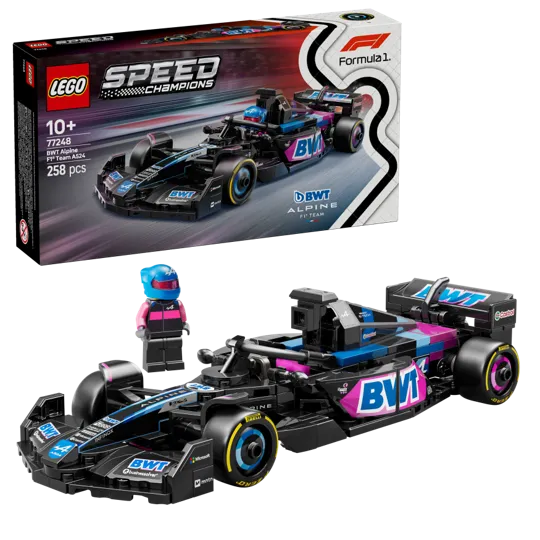 Alternativ bild 0 för LEGO Speed Champions BWT Alpine F1 Team A524 racerbil 77248