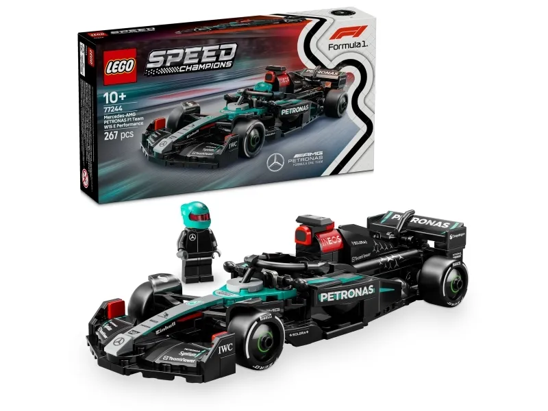 Alternativ bild 0 för LEGO Speed Champions Mercedes-AMG F1 W15 racerbil 77244
