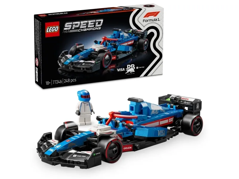 Alternativ bild 0 för LEGO Speed Champions Visa Cash App RB VCARB 01 F1 racerbil 77246