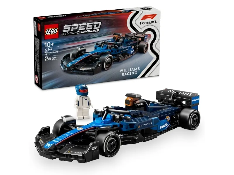 Alternativ bild 0 för LEGO Speed Champions Williams Racing FW46 F1 racerbil 77249