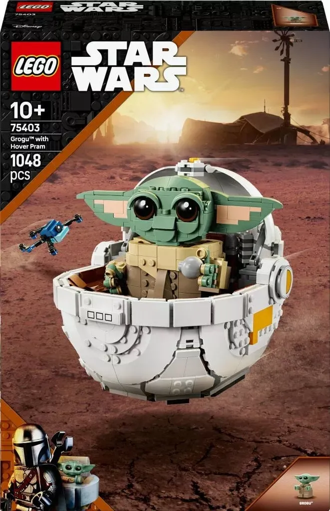 Alternativ bild 0 för LEGO Star Wars 75403 Grogu™ with Hover Pram