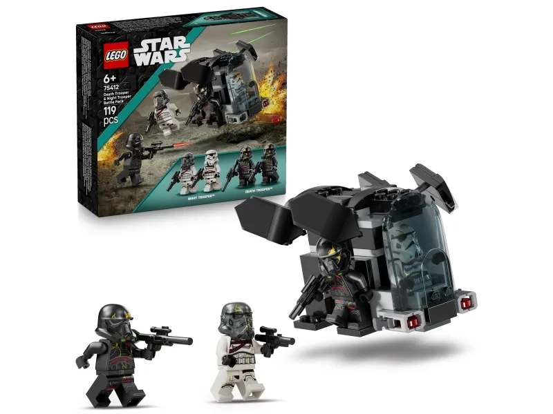 Alternativ bild 0 för LEGO Star Wars 75412 Death Trooper & Night Trooper Battle Pack