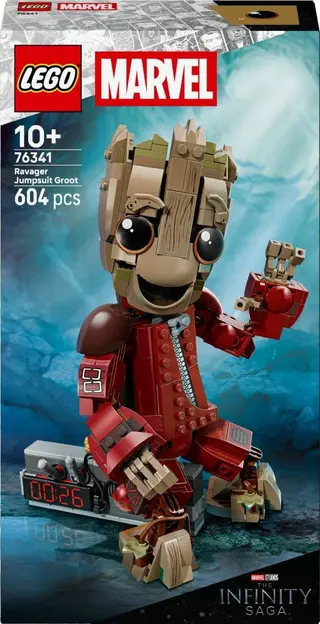 Produktfoto för LEGO Super Heroes 76341 Groot i Ravager-kläder