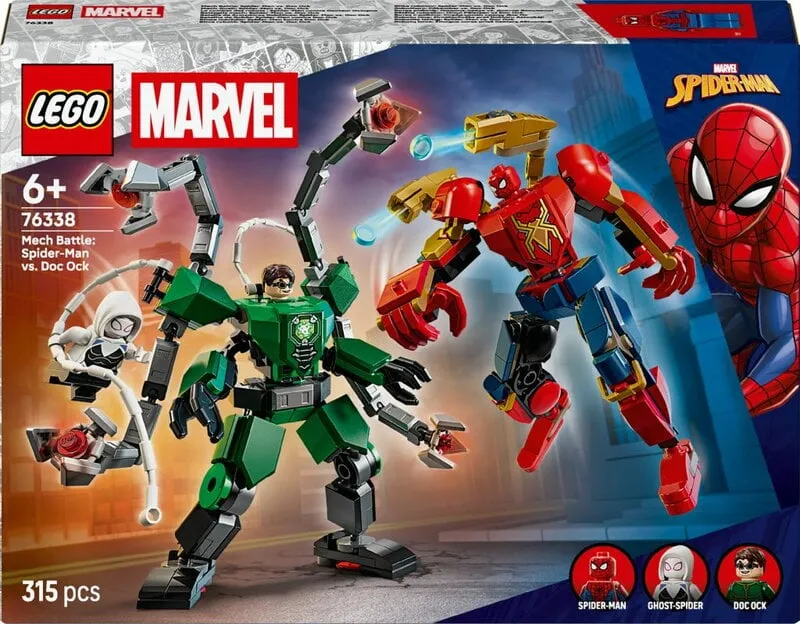 Alternativ bild 0 för LEGO Super Heroes Marvel 76338 Robotstrid: Spider-Man mot Doc Ock