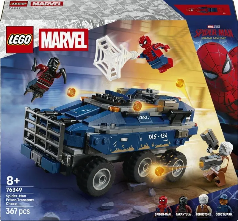 Alternativ bild 0 för LEGO Super Heroes Marvel 76349 Spider-Mans fängelsetransportjakt