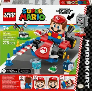 Produktfoto för LEGO Super Mario 72043 Mario Kart™ - Interaktiv ® Mario™ & Standard Kart