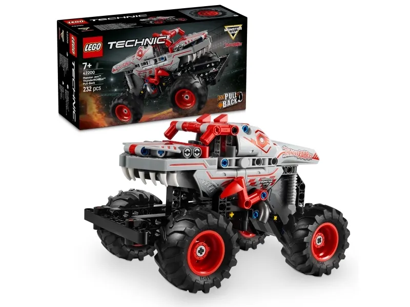 Alternativ bild 0 för LEGO Technic 42200 Monster Jam™ ThunderROARus™ med pull-back