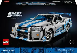 Produktfoto för LEGO Technic 42210 2 Fast 2 Furious Nissan Skyline GT-R (R34) bil