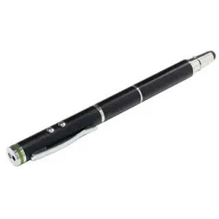 Produktfoto för Leitz Complete 4 in 1 - Laserpekare/kulspetspenna/LED-ficklampa/penna - svart