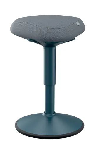 Produktfoto för Leitz Ergo Active Sitting Stool with Comfort Seat Dark Grey