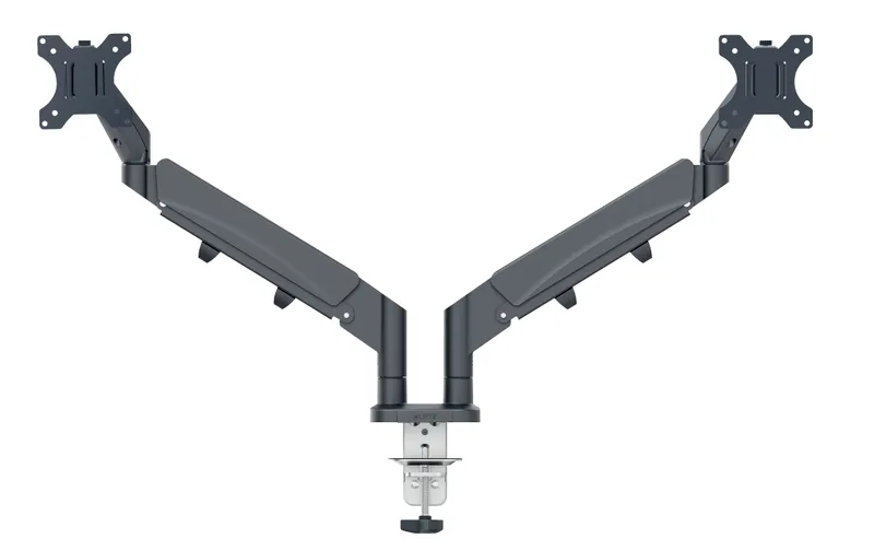 Alternativ bild 0 för Leitz Ergo Platsbesparande Dubbel Monitorarm