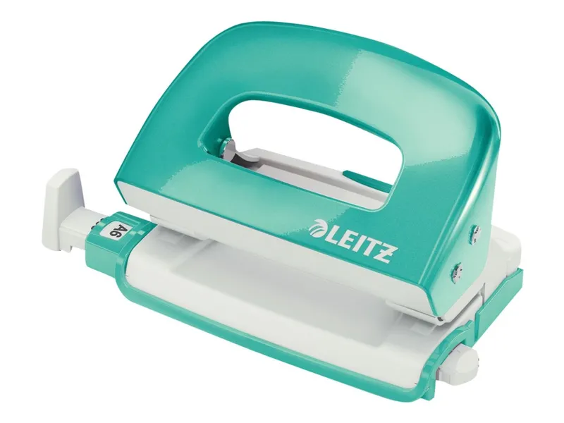 Alternativ bild 0 för Leitz Hålslag WOW Mini 2-hål (EU) / 10 ark Isblå