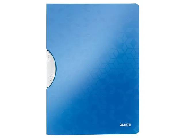Alternativ bild 0 för Leitz Klämmapp WOW A4 PP blå