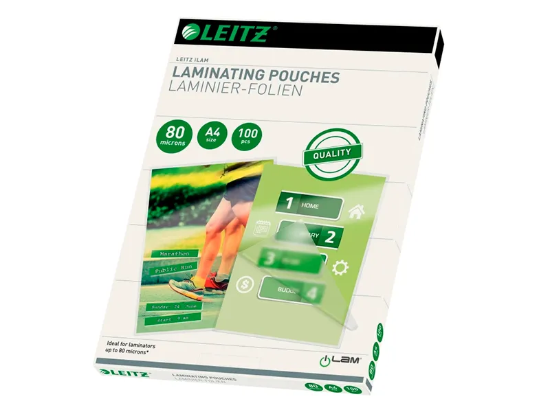 Alternativ bild 0 för Leitz Laminat A4 80mic klar