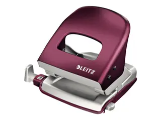 Produktfoto för Leitz NeXXt 5006 - Hålslag - 30 ark / 3 mm - plast, metall - granatröd
