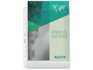 Produktfoto för Leitz Plastficka Premium 0,18 A4 5/FP