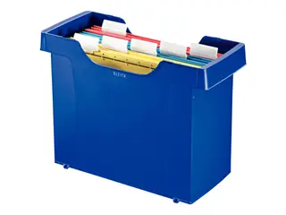 Produktfoto för Leitz Plus - Hängande mappbox - för A4 - kapacitet: 20 filer - svart
