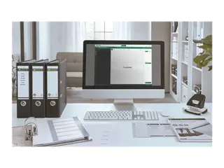 Produktfoto för Leitz Register Print PP A4+ 1-5 WOW Vit/Svart