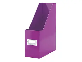 Produktfoto för Leitz Tidskriftssamlare Click&Store WOW lila