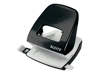 Produktfoto för Leitz WOW 5008 - Hålslag - 30 ark / 3 mm - plast, metall - svart