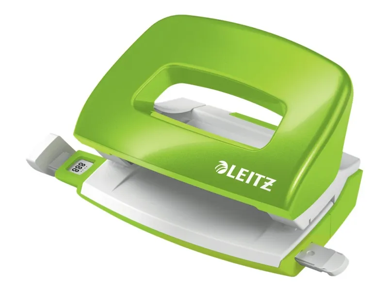 Alternativ bild 0 för Leitz WOW Mini - Hålslag - 10 ark / 1 mm - plast, metall - grön