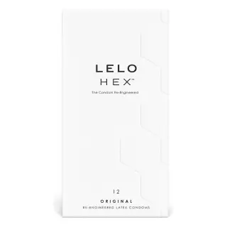 Produktfoto för LELO - HEX Condoms Original (12 Pack)