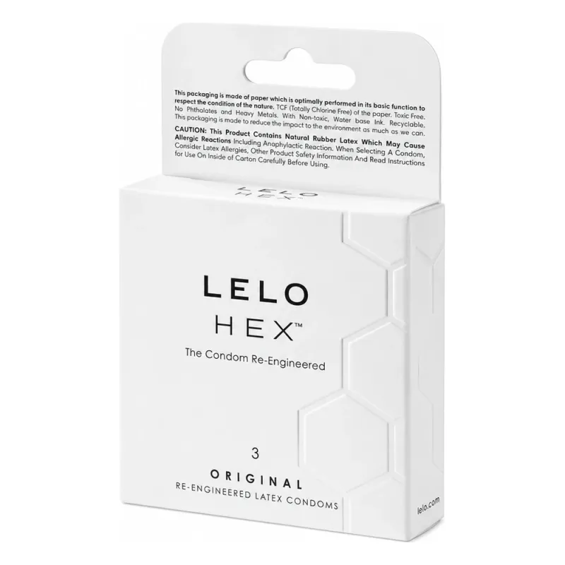 Alternativ bild 0 för LELO - HEX Condoms Original (3 Pack)