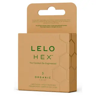 Produktfoto för LELO Hex Organic 3-pack