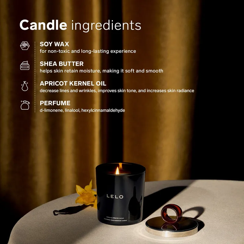 Bild 2 för LELO Massage Candle - Vanilla & Creme de Cacao