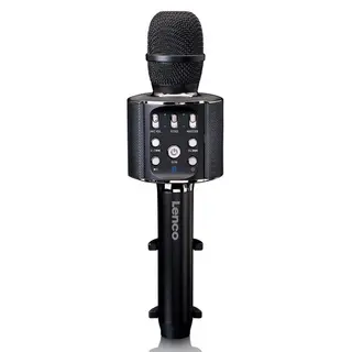 Produktfoto för Lenco BT Mic. And speaker with lights black