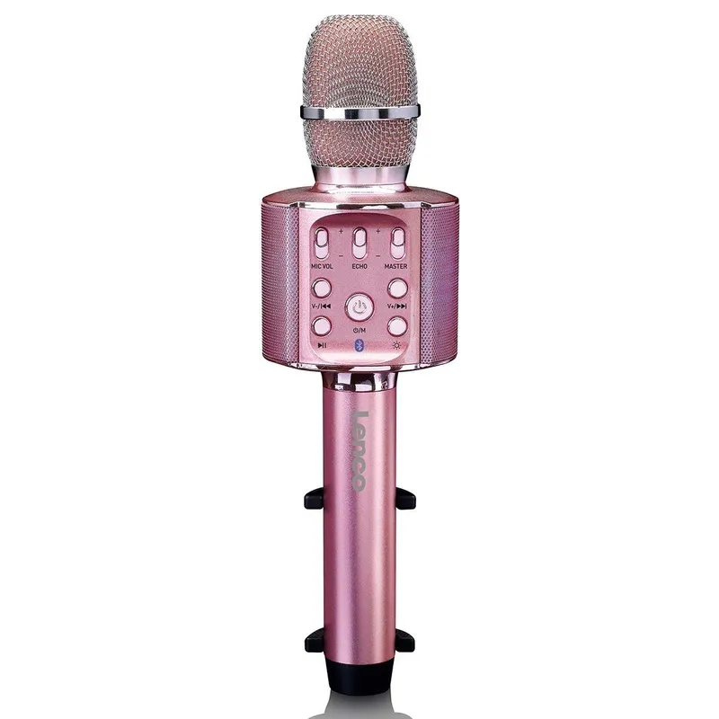 Bild 1 för Lenco BT Mic. And speaker with lights rosegold
