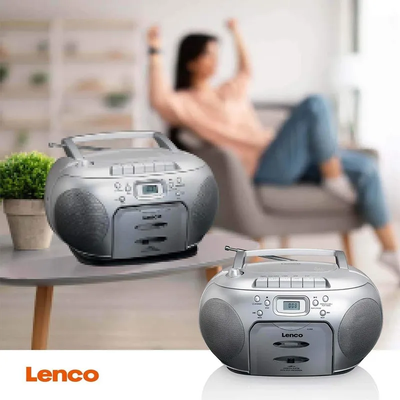 Bild 2 för Lenco SCD-420, Digital, FM, Spelare, CD, Uppspelning/Paus, 125 - 8000 hz