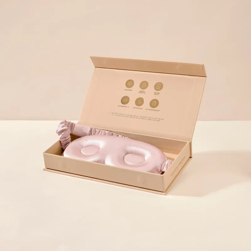 Bild 2 för Lenoites Mulberry Silk Contour Sleep Mask Pearl