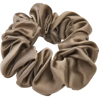 Produktfoto för Lenoites Mulberry Silk Scrunchie Brown