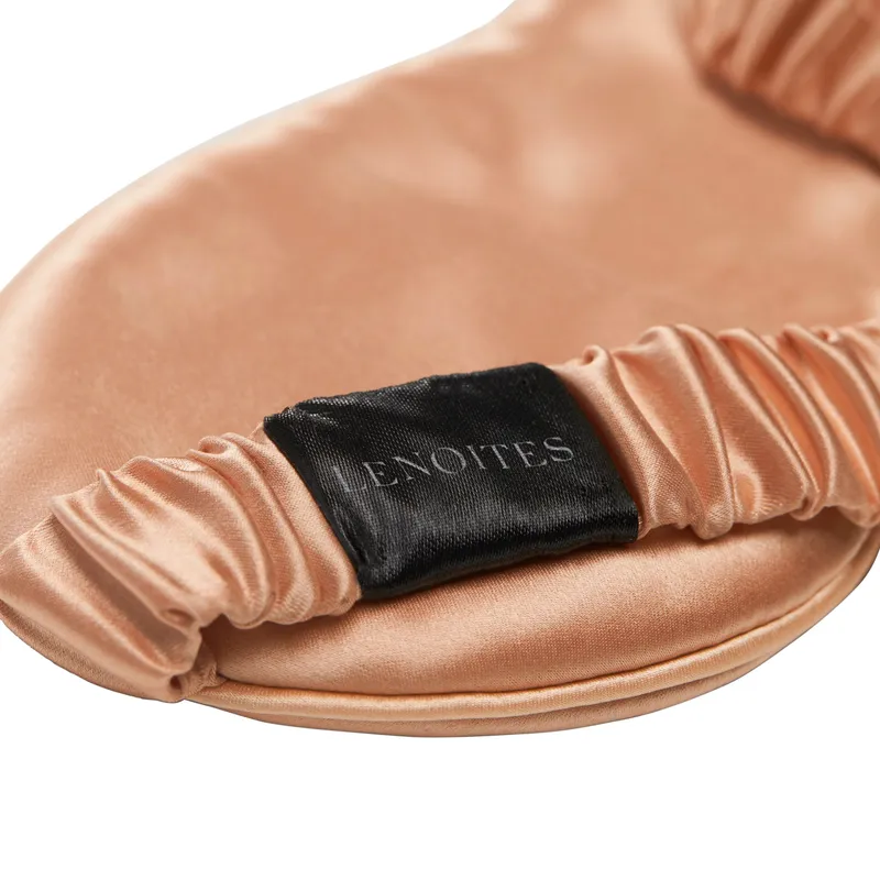 Bild 2 för Lenoites Mulberry Sleep Mask with Pouch, Rose Gold
