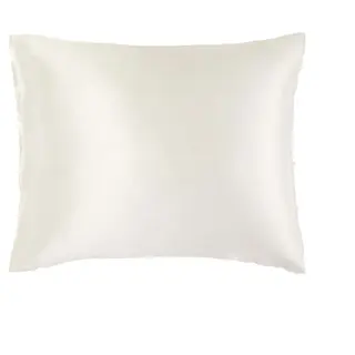 Produktfoto för Lenoites Örngott i siden Vit 50x60 cm