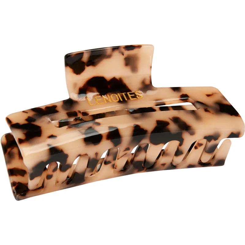 Bild 2 för Lenoites Premium Eco-Friendly Hair Claw Nude Leopard