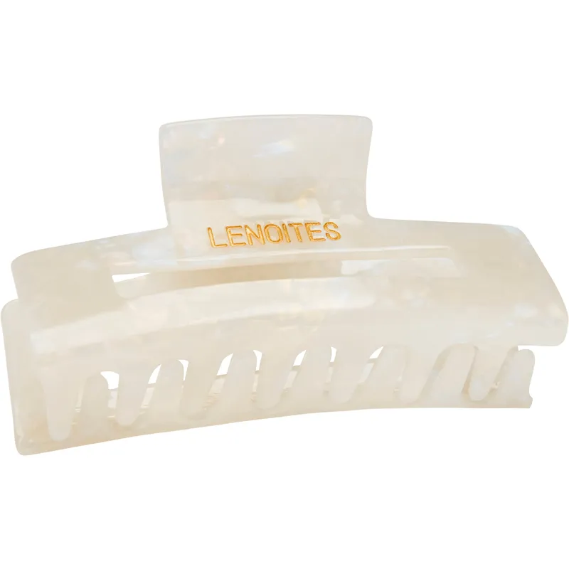 Bild 2 för Lenoites Premium Eco-Friendly Hair Claw Pearly White