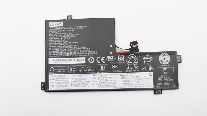 Alternativ bild 0 för Lenovo - Batteri för bärbar dator - 3735 mAh - 42 Wh - för 100e Chromebook (1st Gen) 81ER  500e Chromebook 81ES