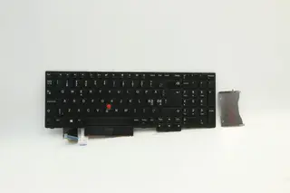 Produktfoto för Lenovo Lite-On - Laptop tagentbord - till ersättning - Nordisk - Svart