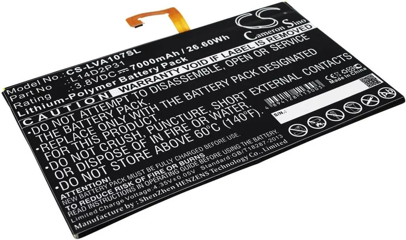 Alternativ bild 0 för Lenovo Tab 2 A10-70 batteri