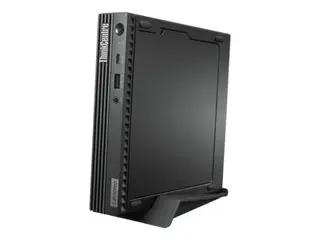 Produktfoto för Lenovo Tiny VI Vertical Stand - Bordsställ för system - svart - för ThinkCentre M70q Gen 2  M70q Gen 3  M75q Gen 2  M80q Gen 3  M90a Gen 3  ThinkStation P360