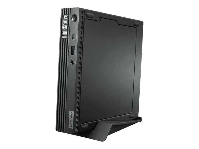 Alternativ bild 0 för Lenovo Tiny VI Vertical Stand - Bordsställ för system - svart - för ThinkCentre M70q Gen 2  M70q Gen 3  M75q Gen 2  M80q Gen 3  M90a Gen 3  ThinkStation P360